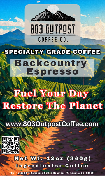 Backcountry Espresso | Bold Dark Roast – 803 Outpost Coffee