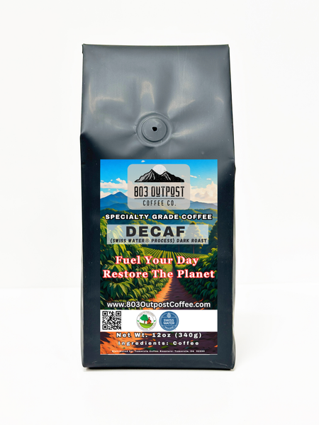 Swiss Water® Decaf | Dark Espresso Roast – 803 Outpost Coffee