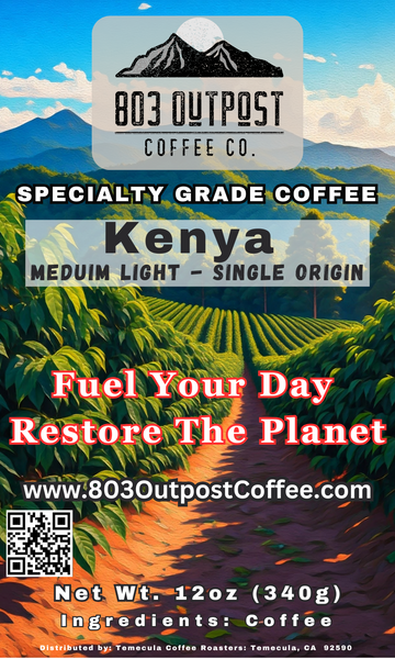 Kenya Single Origin | Light-Medium Roast – 803 Outpost Coffee