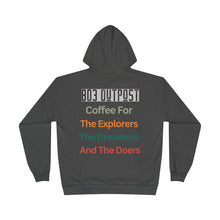Coffee Because Adulting Sucks Hoodie with 803 Outpost Logo