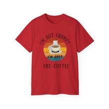 I'm not grumpy, I'm just pre-coffee
