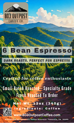 6 Bean Espresso Blend - Espresso Roast