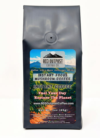 Instant Focus Mushroom Coffee | Functional Mushroom Coffee