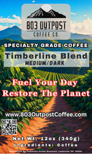 Timberline Blend – medium roast coffee with almond and cocoa notes 803 Outpost Timberline Blend – trail-ready eco-friendly coffee